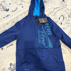 Nike Navy Blue Dri-FIT Zip-Up